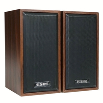 Wooden audio computer desktop home notebook mobile phone Universal USB influence Mini Subwoofer small speaker