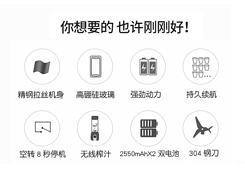 máy sinh tố philip Juice Cup Electric Máy ép trái cây cầm tay không dây Trái cây gia dụng Nhỏ đa chức năng Máy ép trái cây Mini máy ép chậm