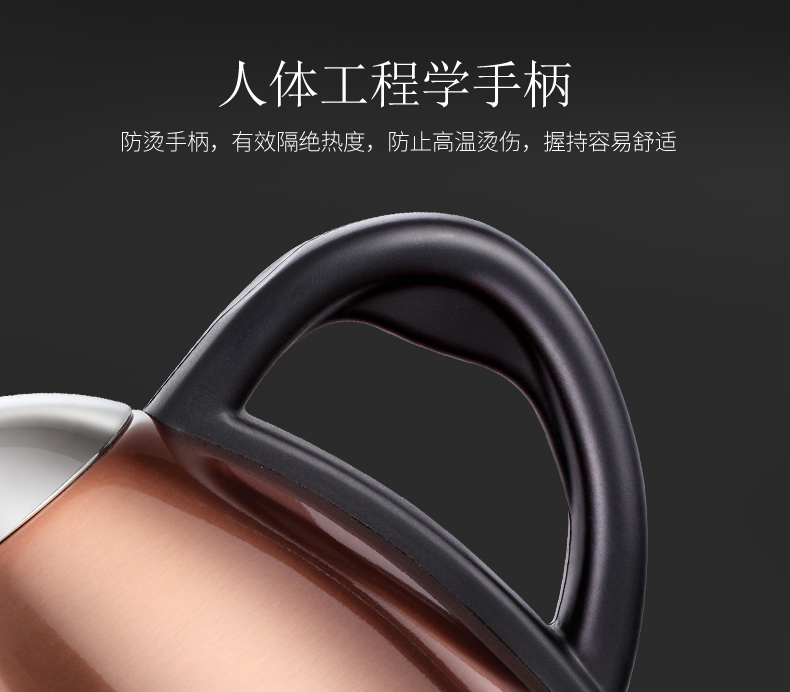 Ấm miệng dài Ấm đun nước điện Hộ gia đình tự động tắt nguồn bằng thép không gỉ 304 Ấm điện nhỏ Công suất nhỏ - ấm đun nước điện ấm đun siêu tốc điện máy xanh