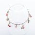 Vintage phong cách dân tộc Bohemian ngọt nhỏ nhỏ đồng lá chuông màu vòng chân phụ kiện gốm lắc chân bạch kim Vòng chân