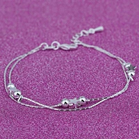 7-Двухслойный браслет со звездочками 𫔀