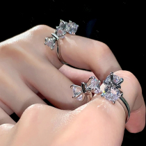 CILOA Original Design Butterfly Knot Ring 2022 New Fashion Trends 100 Hitch Summer Opening Ring Ring