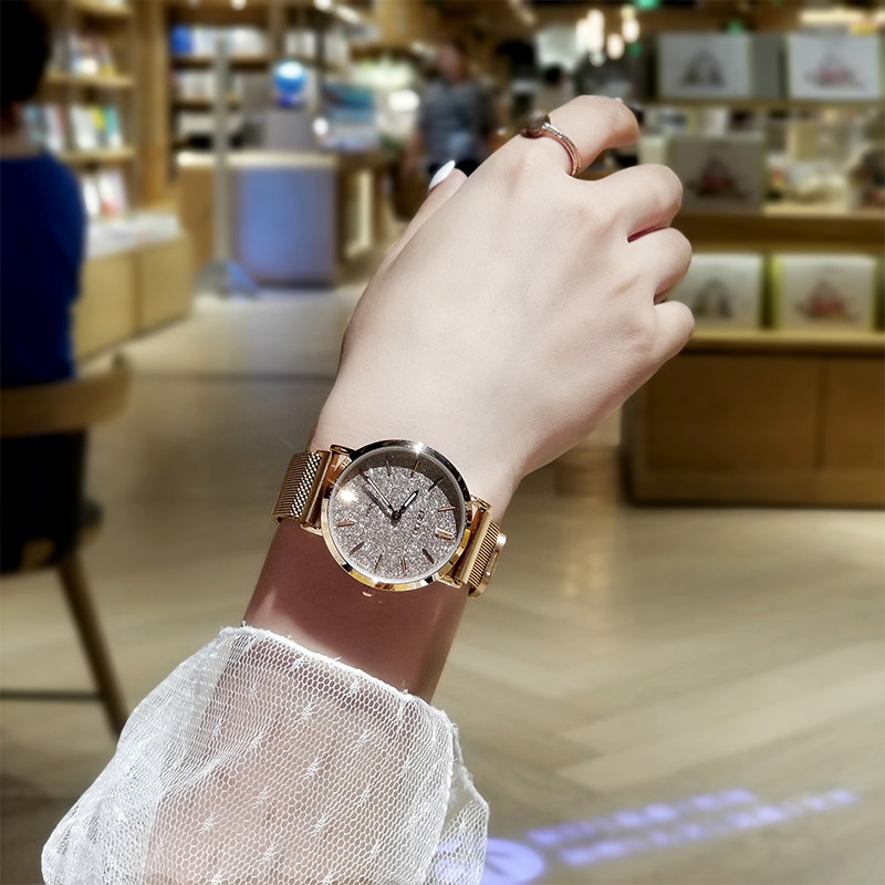 Gypsophila watch French light luxury niche women's watch brand star same style women's fashion 2019 popular style trend