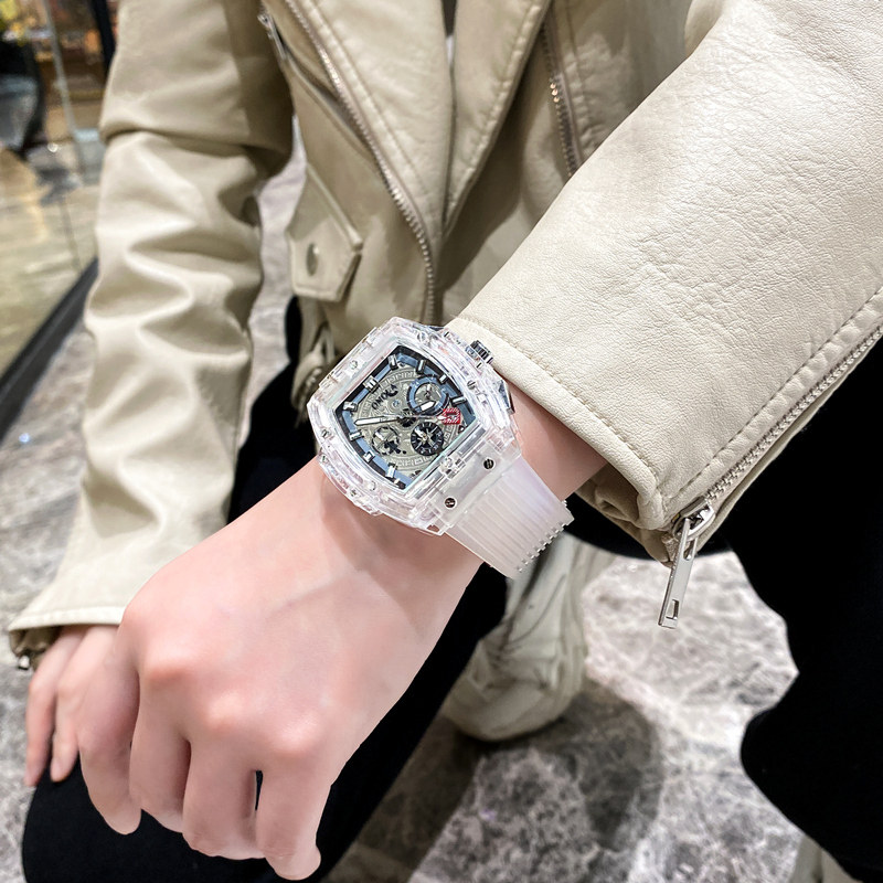 Richard Transparent mechanical watch Men's top ten brands Men's watch Miller flywheel Wormhole concept Men's watch mechanical watch