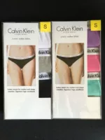 [纯棉CK女士内裤3条装低腰 美国超市基本经典款Calvin Klein三角裤]