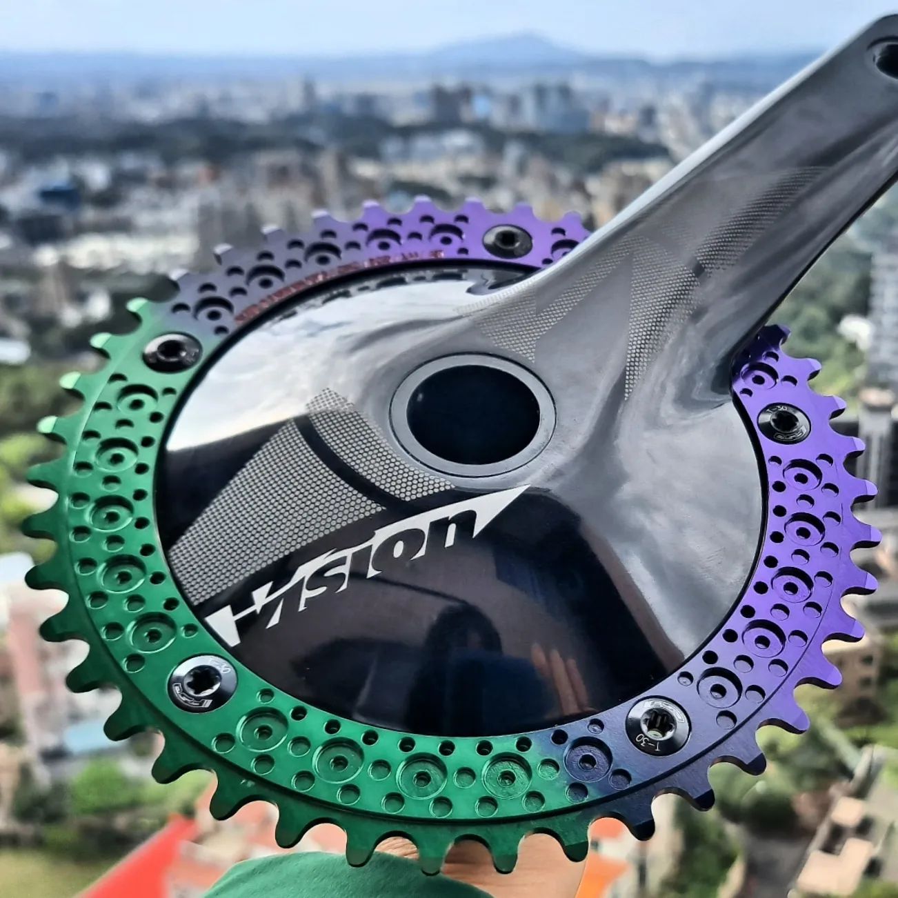 VISION 「ヴィジョン」 TRACK クランク 49T 165mm クランク