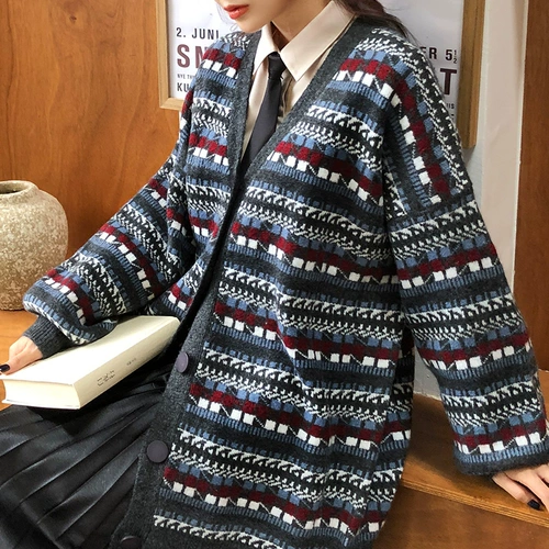 DISOO Парная одежда для влюбленных, пуховик, куртка, трендовый комплект, кардиган, свитер, 2020, в корейском стиле, французский стиль