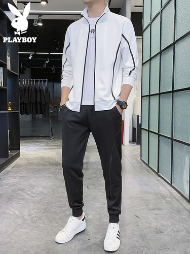 Playboy, комплект, осенняя куртка, черная универсальная спортивная толстовка