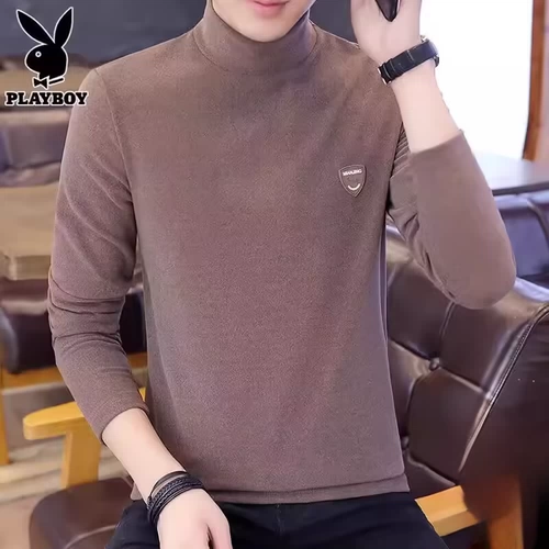 Playboy, мужской приятный телу весенний зимний лонгслив для отдыха, тренд сезона