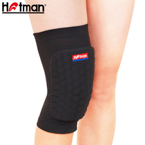 hotman Haomai knee protector honeycomb anti-collision female professional running basketball squat summer mens knee protector sports