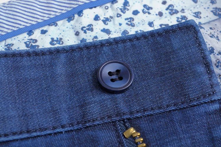 Road a denim thương hiệu quần nam 3301-2 màu xanh nhạt 2018 xuân cao eo co giãn cộng với phân bón phù hợp với bộ đồ công sở quần jean nam hàng hiệu