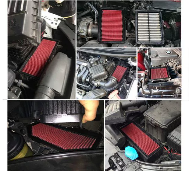 EDDYSTAR thích ứng phong cách dòng chảy cao Philippine 13-15 Jaguar XF 2.0T sửa đổi bộ lọc không khí xe hơi - Sửa đổi ô tô chổi lau rửa xe ô tô