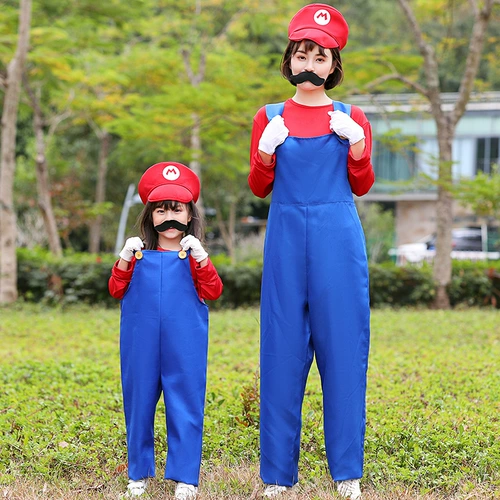 Комплект для детей и взрослых, xэллоуин, косплей, семейный стиль