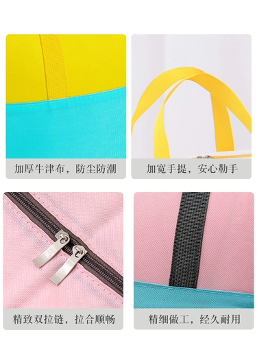 Одеяло, пылезащитная сумка для хранения для детского сада, багажный вместительный и большой водонепроницаемый пакет для переезда, ткань оксфорд