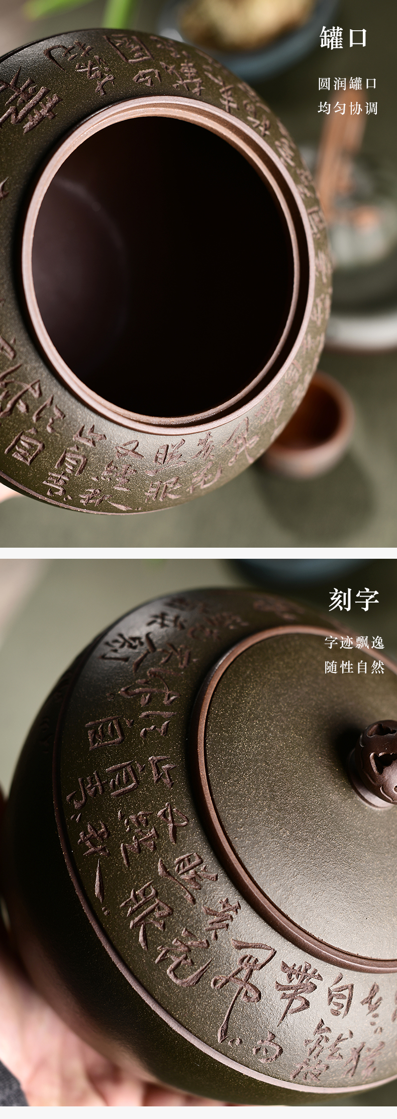 Macro "famous works" in yixing purple sand tea pot all hand storage sealed up receives a catty