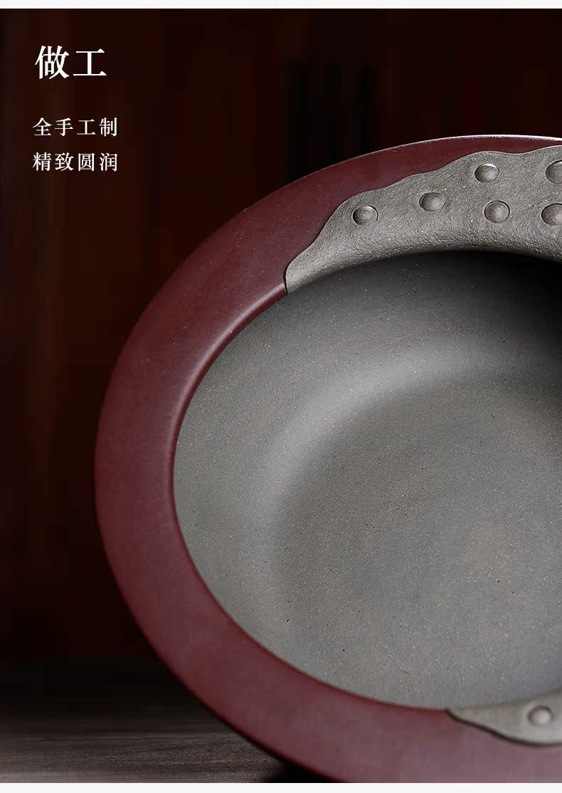 "Master collection" yixing ores in macro purple sand washing all hand wash to kung fu tea tea tea set