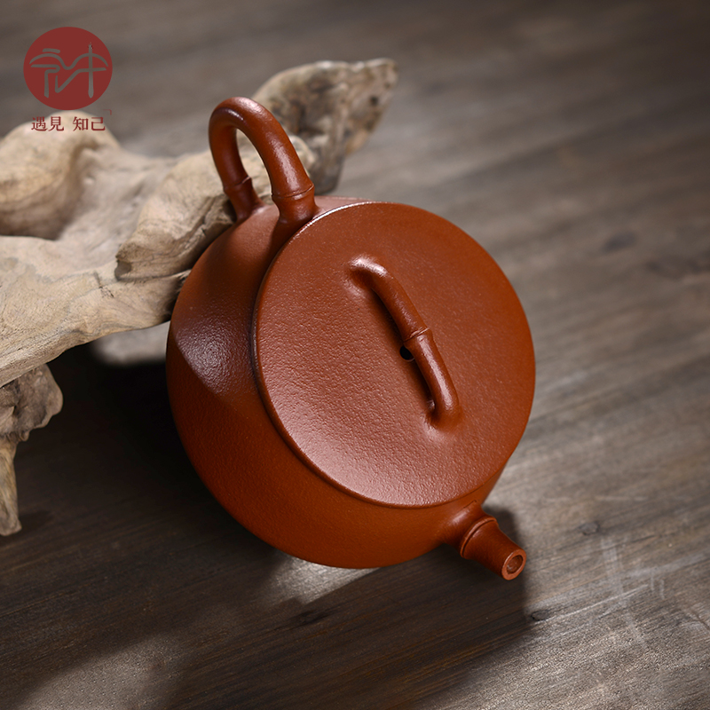 Macros in yixing checking household ores famous kung fu teapot ores chu bamboo mud stone gourd ladle are it