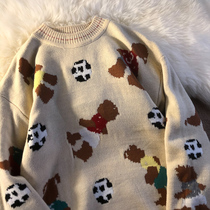 Neresum a football carnival ~ for the goal 2020 autumn and winter New loose sweater sweater