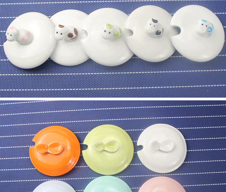 Cốc gốm tròn nắp cốc phổ quát nắp cốc nước nắp tùy chỉnh logo cà phê nắp cốc - Tách bình giữ nhiệt lock&lock 450ml