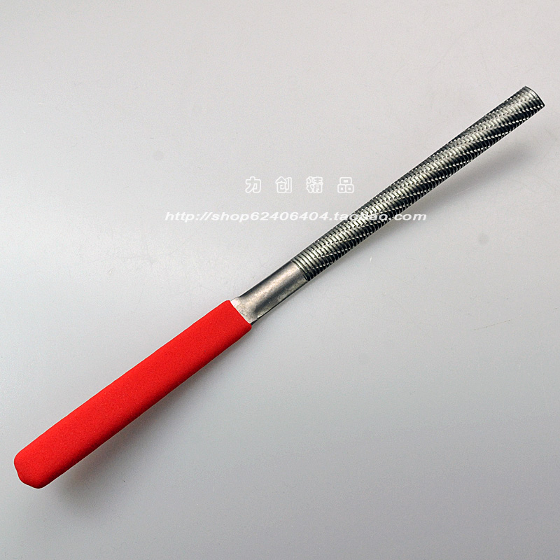 Japan CP file precision semi-circular fine single-sided pot three file woodworking tools imported original stainless steel engraving