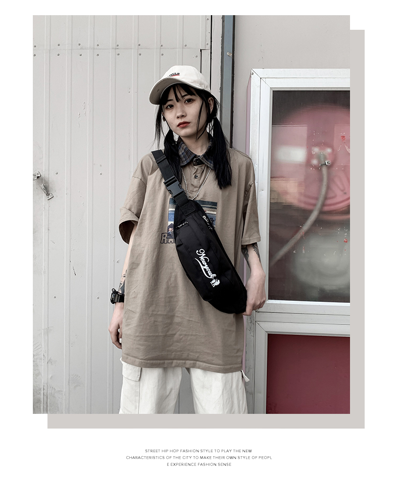 Tide thương hiệu túi Messenger túi nam đại học thể thao giản dị đường phố túi ngực hoang dã túi đeo vai - Túi của con người túi xách nữ juno
