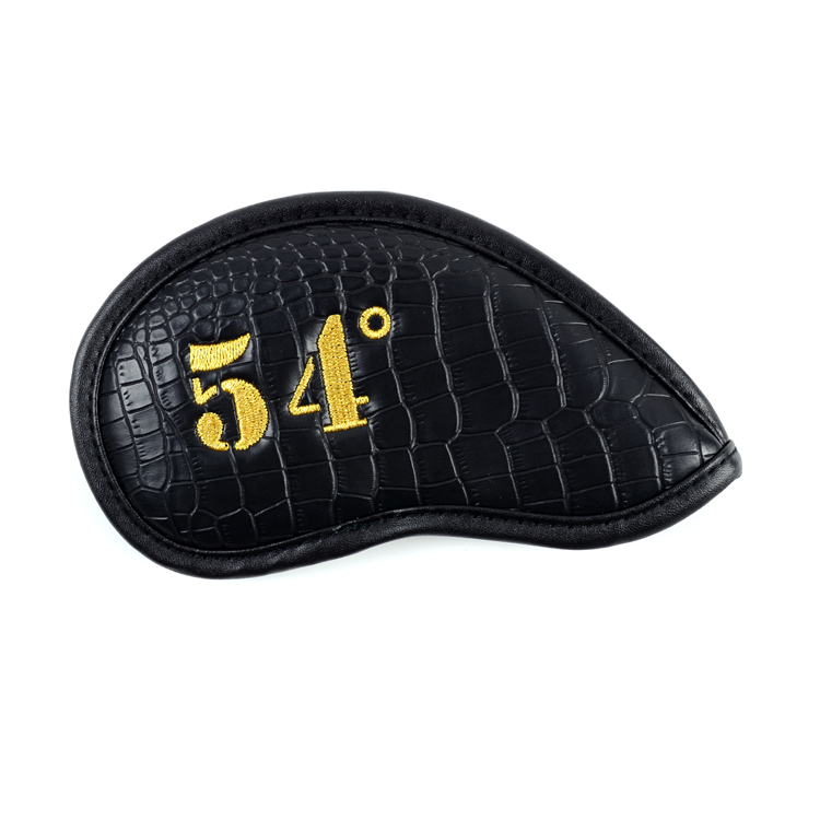 Golf pole cover alligator leather synthetic leather golf pole cover sand pole digging pole cover