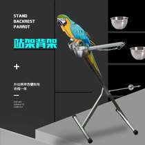 Medium and large parrot folding out frame stainless steel 304 medium large parrot stand back frame training frame flying frame