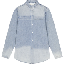 (Same style in the mall) Sketch Mens Clothing 2024 Autumn New Denim Shirt Cotton Long Sleeve Retro 9O8213550zx