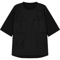 (Same style in shopping malls) Sketch Mens 2024 Summer New Arrival Shirt Three-dimensional Bag Workwear Short Sleeve Trendy 9O4210590