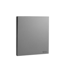 (Same style in stores) Bull Socket Flagship Store G56 wall-opening gray panel single-opening dual-control home