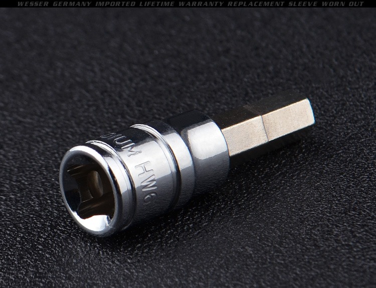 Đức Wilson WESSER 1/4 nhấn vừa vặn tay áo S2 hướng dẫn sử dụng công cụ khí nén tay áo đầu vặn vít