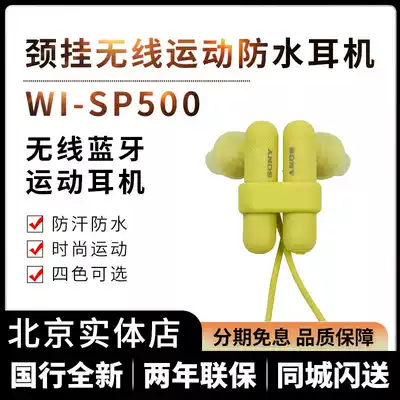 Sony Sony MDR-XB50BS in-ear wireless Bluetooth sports running headset after hanging waterproof wheat SP500