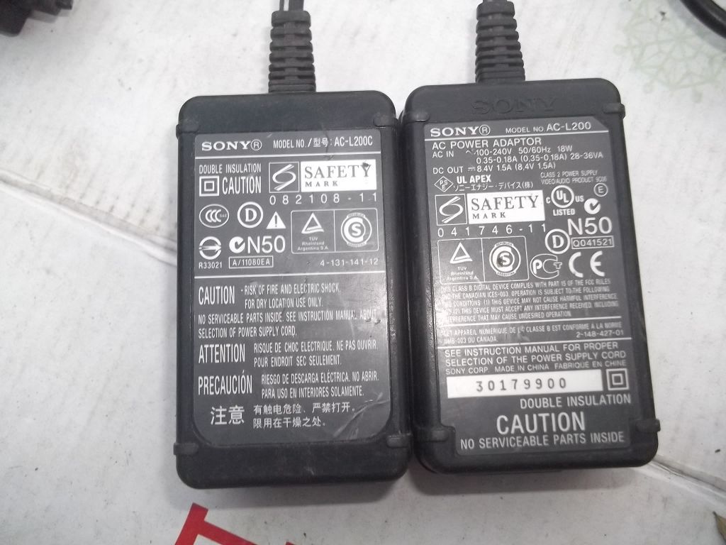 Used for second-hand maintenance with original AC-L200 8 4V1 5A1 7A power adapter (cutting line)