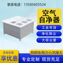 High efficient air cleaner filter unit workshop purification equipment household factory workshop manufacturer direct air supply