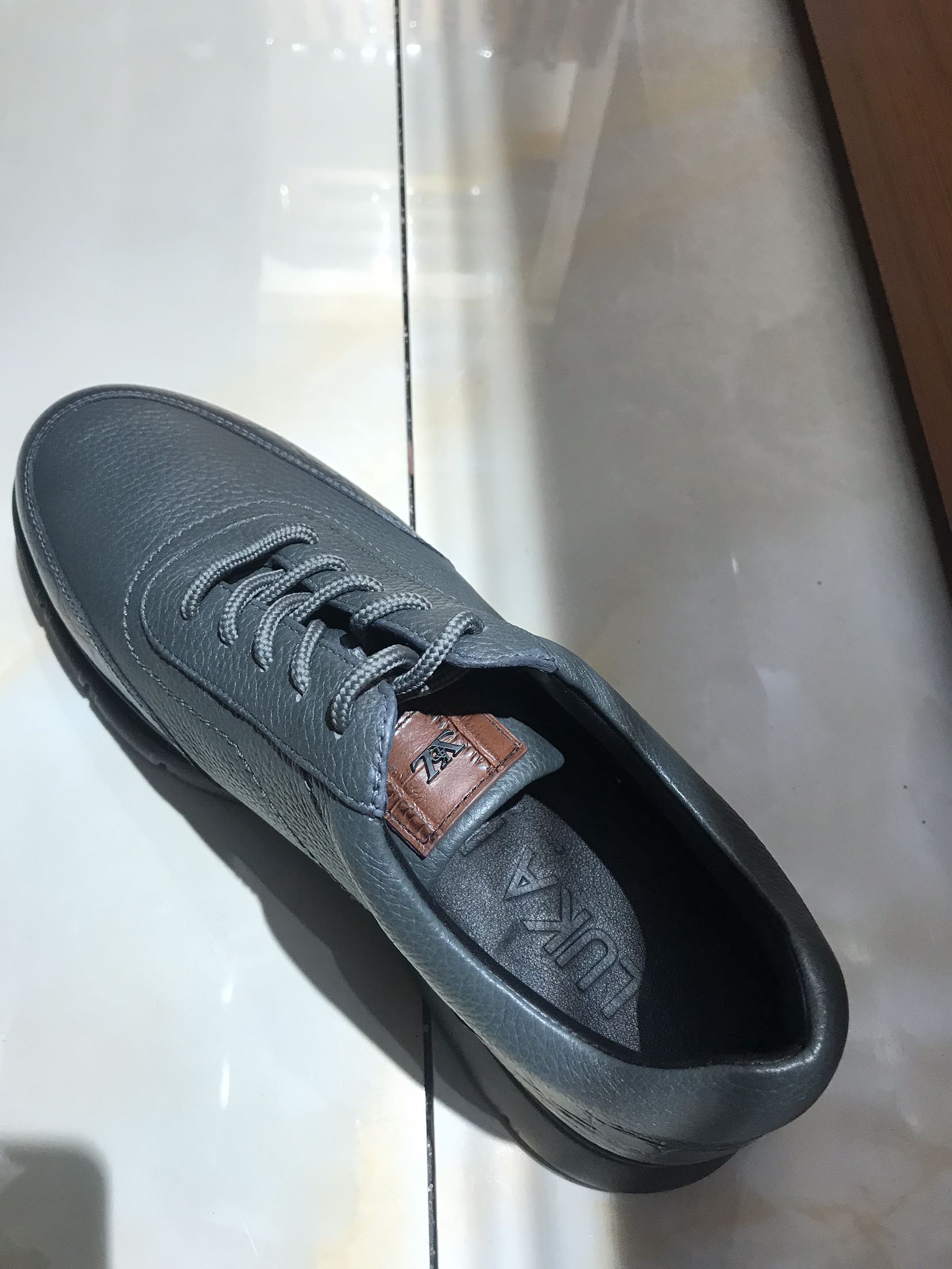 Road Cardinals LUKADILONG Men's shoes section 17618042 deer leather bull leather men's shoes 3380