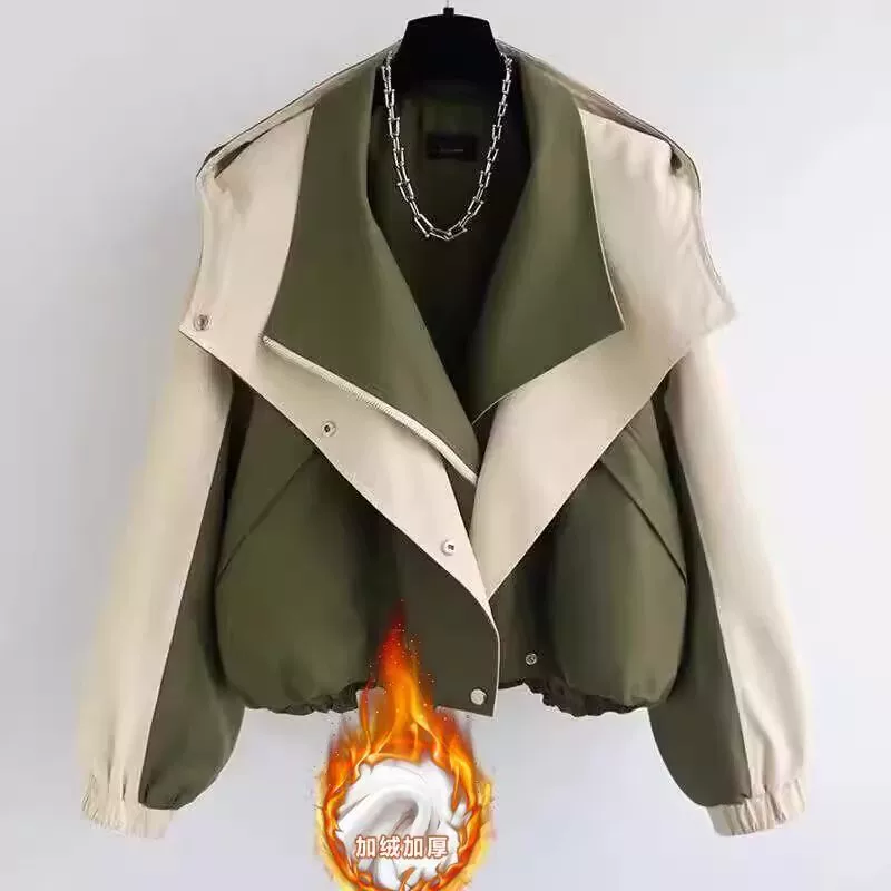 Зимняя куртка, модный trench coat, 2024 год, для подростков