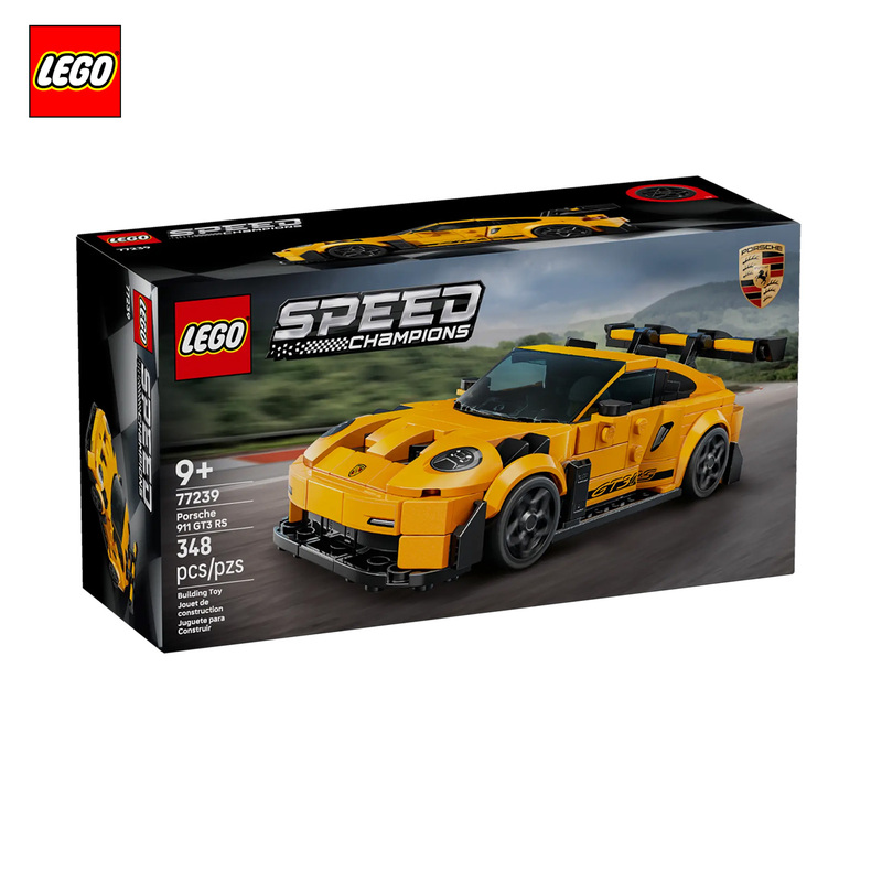 Lego Super Racing Car 77239 Porsche 911 Gt3 Rs Building Block Assembly Gift Toy for Boys