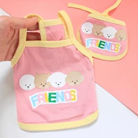 Слюнявчик, розовый жилет