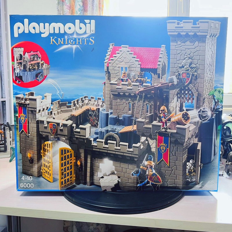 Playmobil Castle Toy Knight Lion Eagle War Set for Boys Children's Birthday Gift Christmas