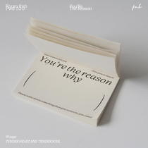 fmb_YouRe The Reason Because you niche independent design confession material Hand account note book