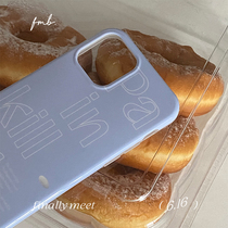 fInally meet bubble_Painkiller Independent design Apple phone glossy all-inclusive phone case