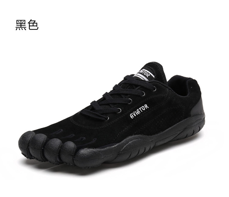 Men's calf anti-suede outdoor shoes men's out shoes men's five-finger shoes four-season shoes five-toe shoes