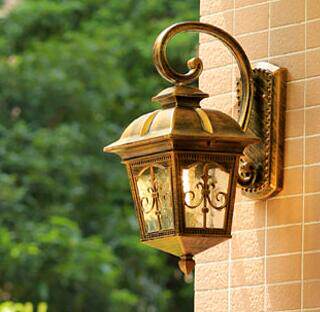 American European retro simple modern outdoor waterproof wall lamp living room balcony aisle corridor garden courtyard