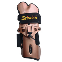 Professional protective gear for bowling sports. STINGER brand imported from South Korea. Mechanical wrist guard for curve ball play.