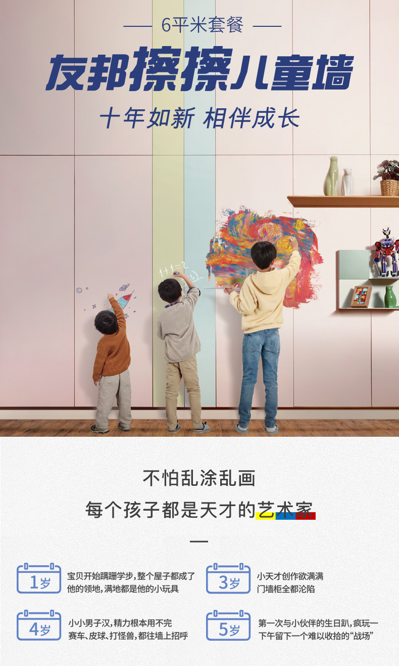 Фоновая стена ЗОС, интегрированный потолок, интегрированный поверхности стен от ребенка, чтобы вытереть стены пользовательские фон стены отделаны панелями Youpon