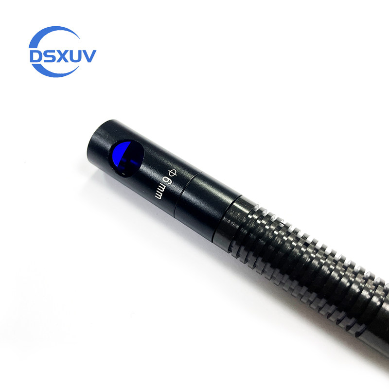 LED noodle light source irradiation head UV-LED node source illumination head LED glue curing 90° right angle irradiation head