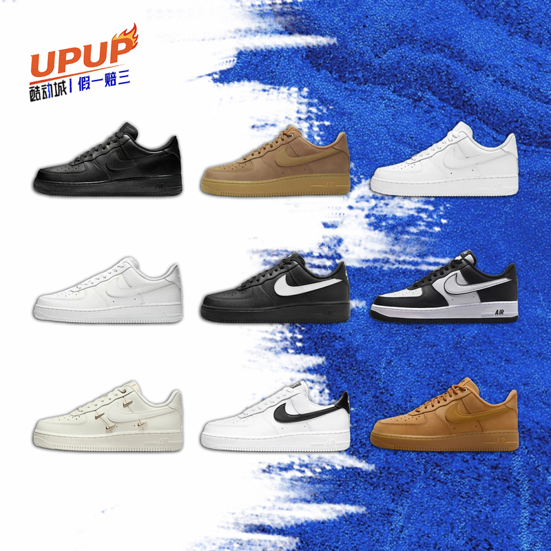 Nike/Nike Air Force 1 Low Air Force Pure White Af1 Classic Casual Sneakers Cw2288-111
