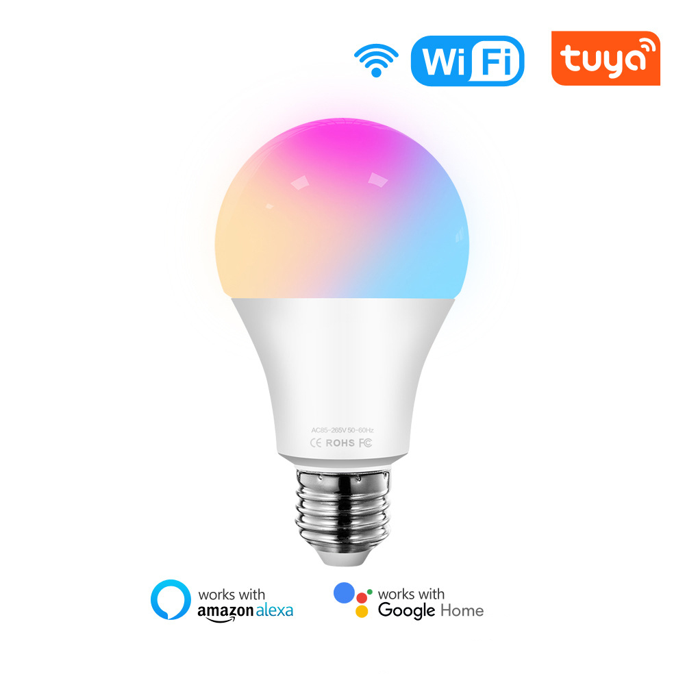 GraffiWifi smart bulb Tmall Elves remote control screw LED energy-saving colourful bulb protective eye RGBW