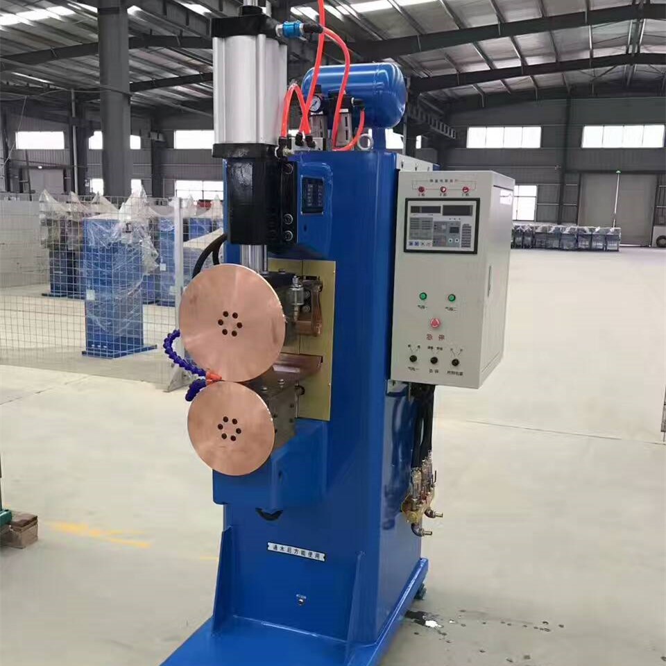 FN-100KW stitch welding machine tank stainless steel frequency conversion full copper seam welding machine pneumatic point welding chrome zirconium copper pad