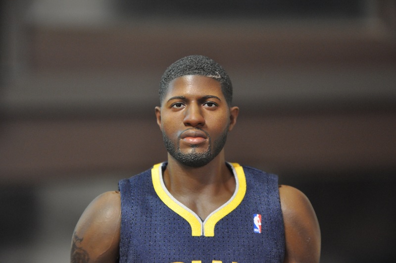Enterbay Eb Paul George George 1/6Nba Star Movable Figure Model Enterbay Eb Paul George George 1/6Nba Star Movable Figure Model